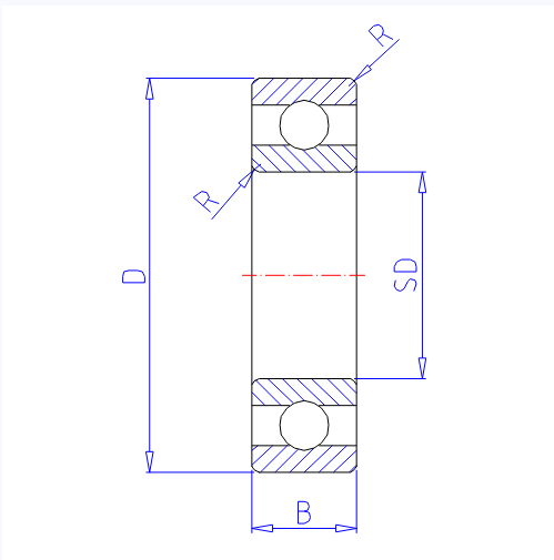 Vòng bi rãnh sâu 6400 Series 6403 6405 6406 6407 Vòng bi rãnh sâu 6400 Series 6403 6405 6406 6407
