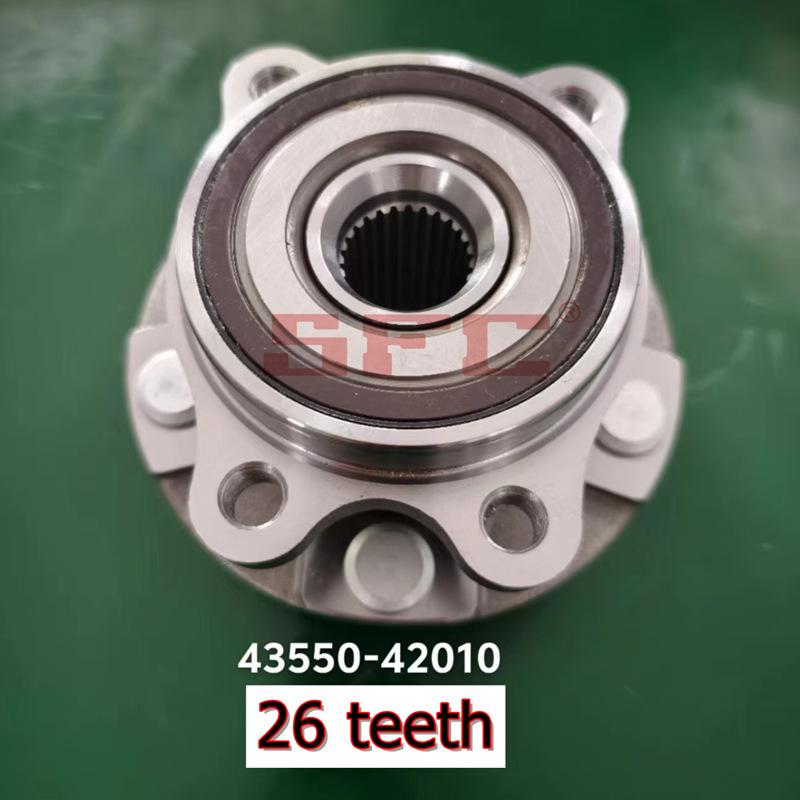 Model kendaraan yang cocok Bantalan model 43550-42010 biasa ditemukan pada model kendaraan berikut: Model Toyota: Toyota Camry, Toyota Prius, Toyota Reiz, dll. Model Nissan: Nissan Teana, Nissan Sylphy, dll.