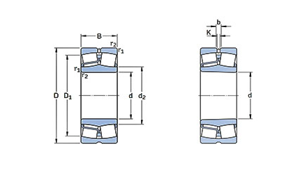 23148CA/W33 Spherical Roller Bearings 23148CA/W33 Spherical Roller Bearings