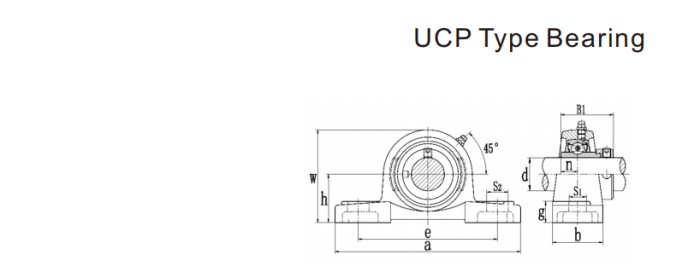 UCP209 Ball Bearing Units