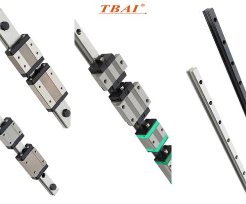 What is the difference between HG, EG, and MG linear guides?