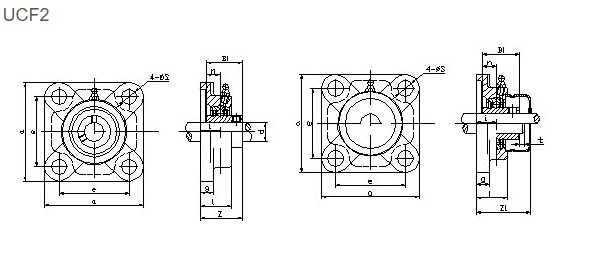 UCF212-36 Pillow Block Ball Bearing UCF212-36 Pillow Block Ball Bearing